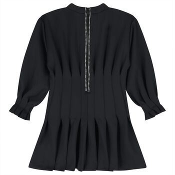 Girls Black Scuba Dress