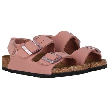 Younger Girls Pink Milano Sandals